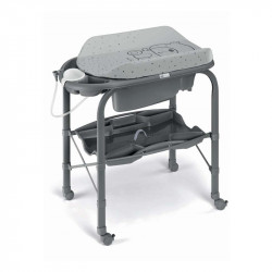 Cam Bath-Changing Changing Table Teddy Gray