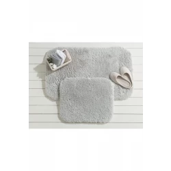 Madame Coco Sheep Bath Mat - Gray - 50x80+45x50 Cm