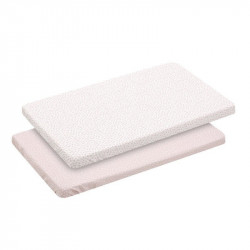 Cambrass 2 Fitted Sheet 50*80 Liberty Pink