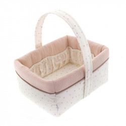 Cambrass Layette Basket Magia Pink