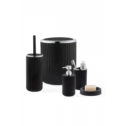 Madame Coco  Martre Chrome Lautre 5-Piece Bathroom Set