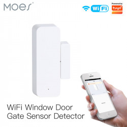 Moes WiFi Gate Magnetic Sensor; With Battery