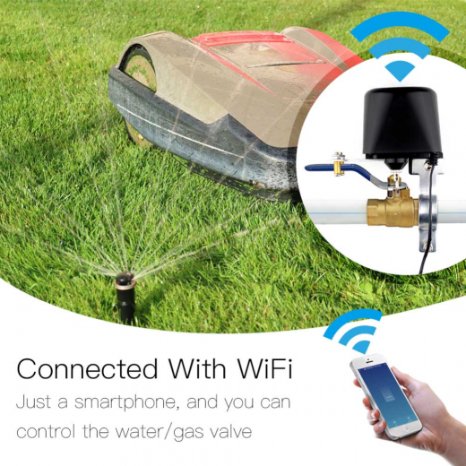 Moes Smart Water Valve, Wi-Fi