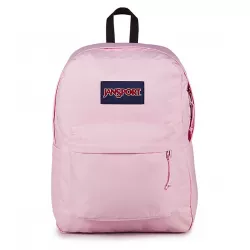 JanSport SuperBreak Plus Backpack, Pink Ice