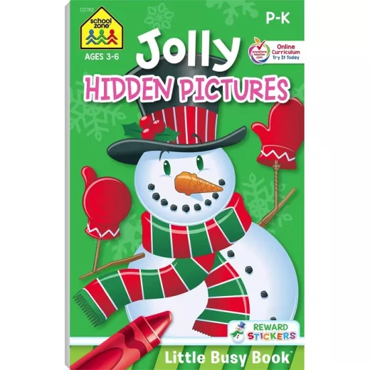 School Zone - Jolly Hidden Pictures Workbook