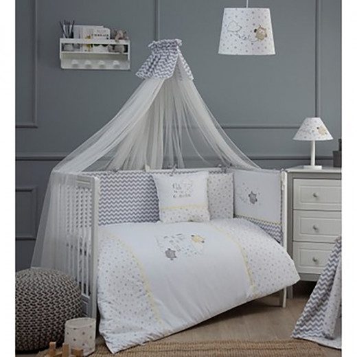 Funna Canopy Owlet Grey