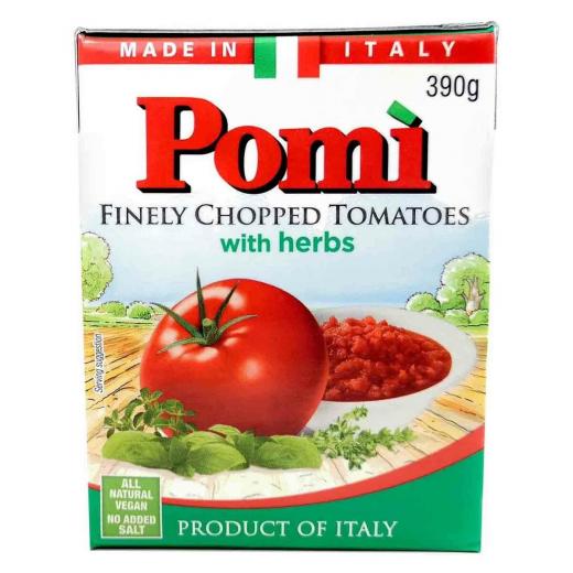 Pomi Finely Chopped with Herbs 390 g