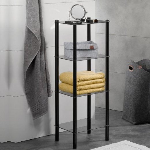 Kela Rack Lars 3 Shelves Black