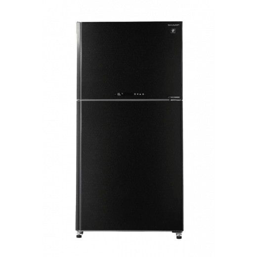 Sharp Refrigerator 480 Ltr Hybrid Black Glass Doors