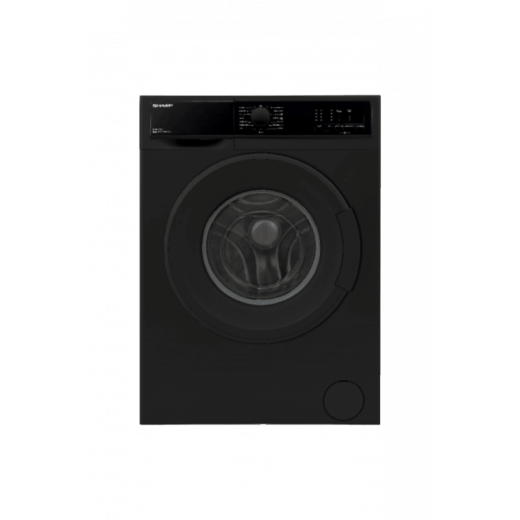 Sharp Washing Machine  7KG 1000RPM Black