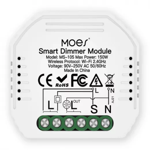 Moes Channel Switch - Smart WiFi