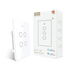 Moes Tuya Smart Switch WiFi 4 Gang Switch - White