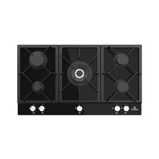 Opera Bi Hob 90cm - Gas - 5 Burners - Cast Iron