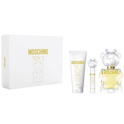 Moschino Toy 2 EDP 100ML + EDP 10ML + Body Lotion 100ML Gift Set For Women