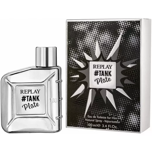 Replay Tank Plate for Him Eau de Toilette Spray 100ml