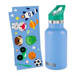 Skip Hop Stainless Steel Canteen Bottle - Blue