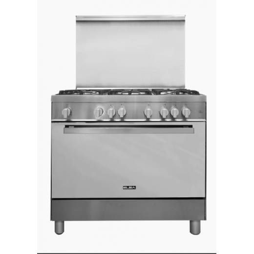 Elba Gas Cooker 90 cm Classic single cavity static gas freestanding cooker