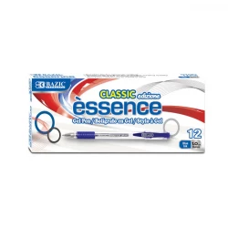 BAZIC Essence Blue Gel Pen w/ Cushion Gr