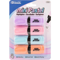 Bazic Mini Desk Style Pastel Highlighter