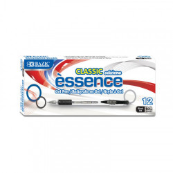 Bazic Essence Black Gel Pen W/ Cushion G