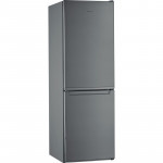 Whirlpool Bottom Mount Fridge-Freezer 60cm A+ 310Lit Inox 6Sense