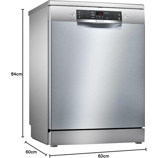 Bosch Dishwasher Sreie4 60cm 5Prog 9.5Lit A+ S.Steel