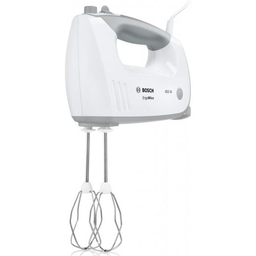 Bosch MFQ36460 Ergomixx Hand Mixer, White/Grey