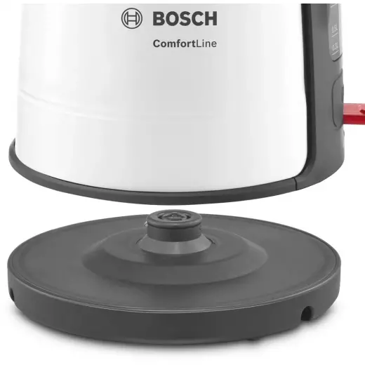 Bosch Electric Kettle with a Power of 2400 W and a Capacity of 1.7 liters Stainless Steel, Gray