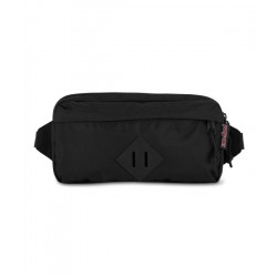 JanSport Waisted Fanny Pack in Black Ballistic Nylon