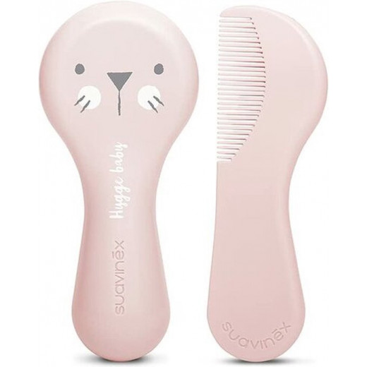 Suavinex Brush-comb Set - Pink