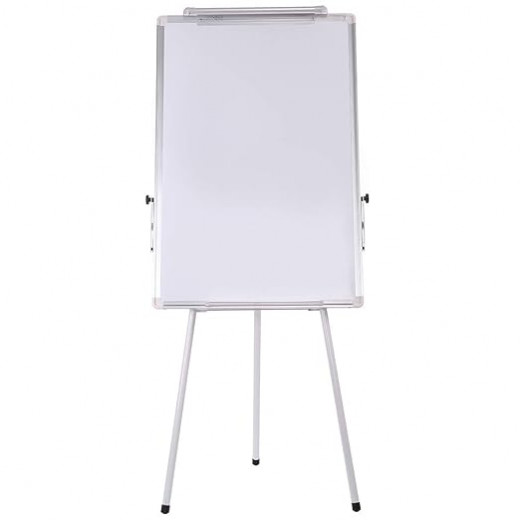 Magnetic Dry Erase Board with Stand 36 x 24 inch Easel White Boards for Kids Classroom Office Portable Height Adjustable with Flipchart Hook, White