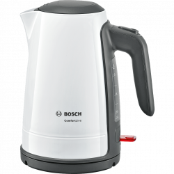 Bosch Electric Kettle with a Power of 2400 W and a Capacity of 1.7 liters  Stainless Steel, Gray