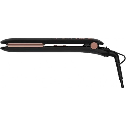 Rowenta Hair Straightener, 200°C, Ceramic Coating, Floating Plate System, Rapid Heating, Locking System, Rotating Cord, Easyliss Collection Copper Forever SF1629F0