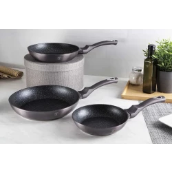 Berlinger Haus 3-Piece Frypan Set - Carbon Pro Series