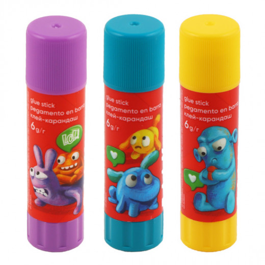 ErichKrause Glue stick EasyStick Jolly Friends, assorted 6 g