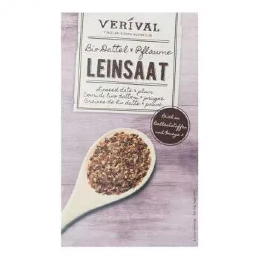 Verival Flax seeds with dates and plum organic 200 g