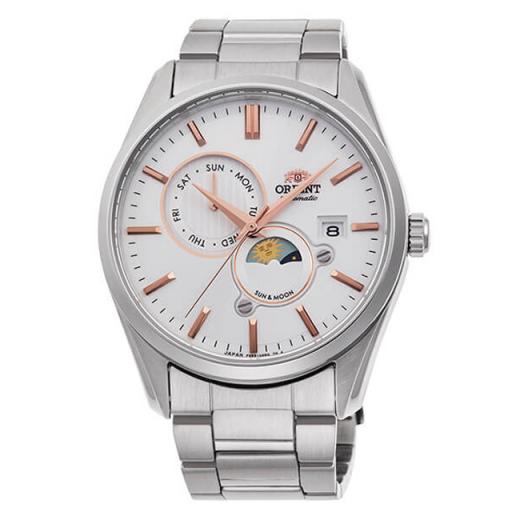 Orient  Automatic Analog Steel White Dial Men's Watch