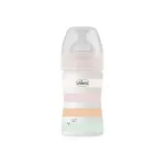 Chicco Well Being Bottle Anti-Colic System Slow Flow 150Ml 0M+ pink