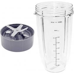 NutriBullet 32oz Cup & Blade Replacement Set, Fits 600W/900W Models