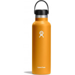 Hydro Flask 621 ml Standard Mouth Flex Cap Clementine Thermo Bottle  Fossil