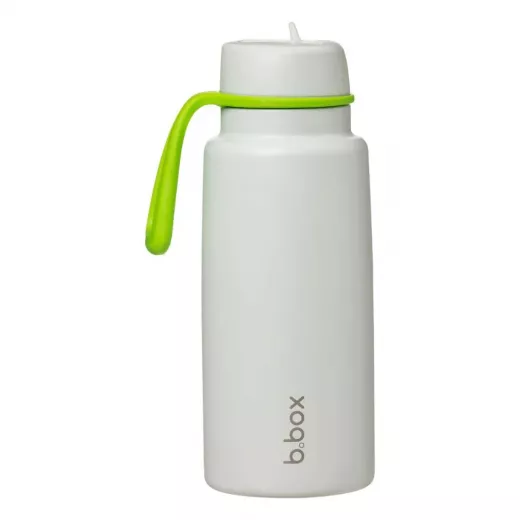 B.box 1l Insulated Flip Top Drink Bottle -Lime Time