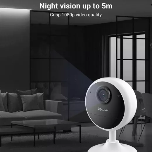 Ezviz CS-CB1-R100-1K2WF Battery-Powered Wi-Fi Indoor Security Camera 2MP 2.8mm (Mic)