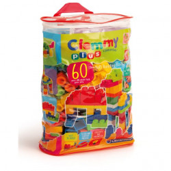 Clemmy Plus 60 pc. Soft Block Zip Bag