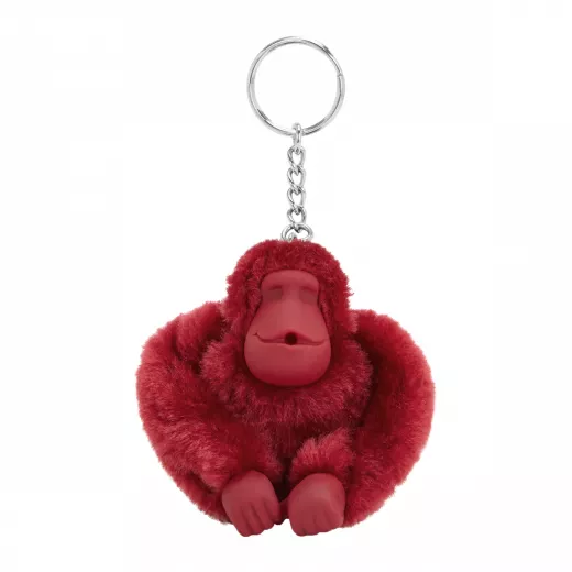 Kipling Monkeyclip Medium Funky Red Pack of 10