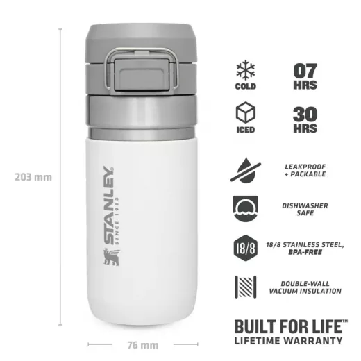 Stanley The Quick-Flip Water Bottle .47L / 16oz Polar