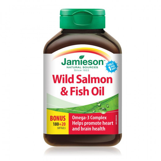 Jamieson Wild Salmon & Fish Oil 120 Tablet