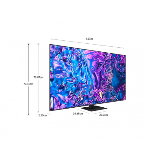 تلفزيون ذكي QLED 4K مقاس 55 بوصة من سامسونج