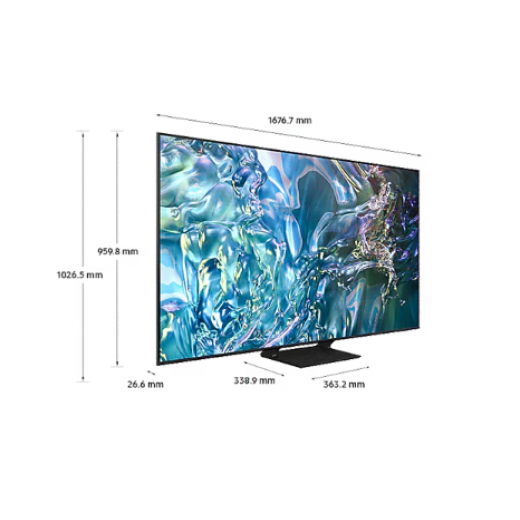 تلفزيون ذكي QLED 4K مقاس 75 بوصة من ساسمونج