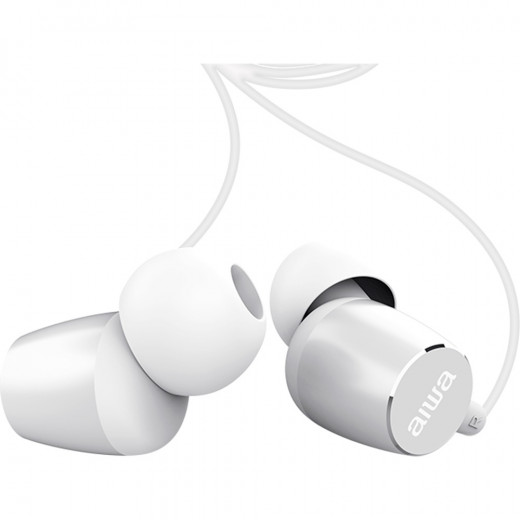 Aiwa In-Ear Wired Headphones White