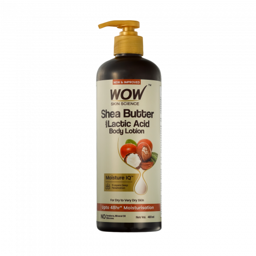 Wow Shea Butter Body Lotion with LA 400ml 052